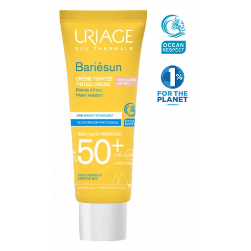 Protection Supérieure à Spf 50 Uriage Bariésun Crème Solaire Teintée Claire Spf 50 50ml 