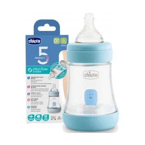 CHICCO BIB EN PLASTIQUE PRFECT BOY 150ML