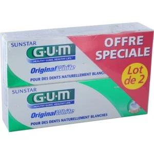 GUM DENTIFRICE ORIGINAL-WHITE DUO PACK
